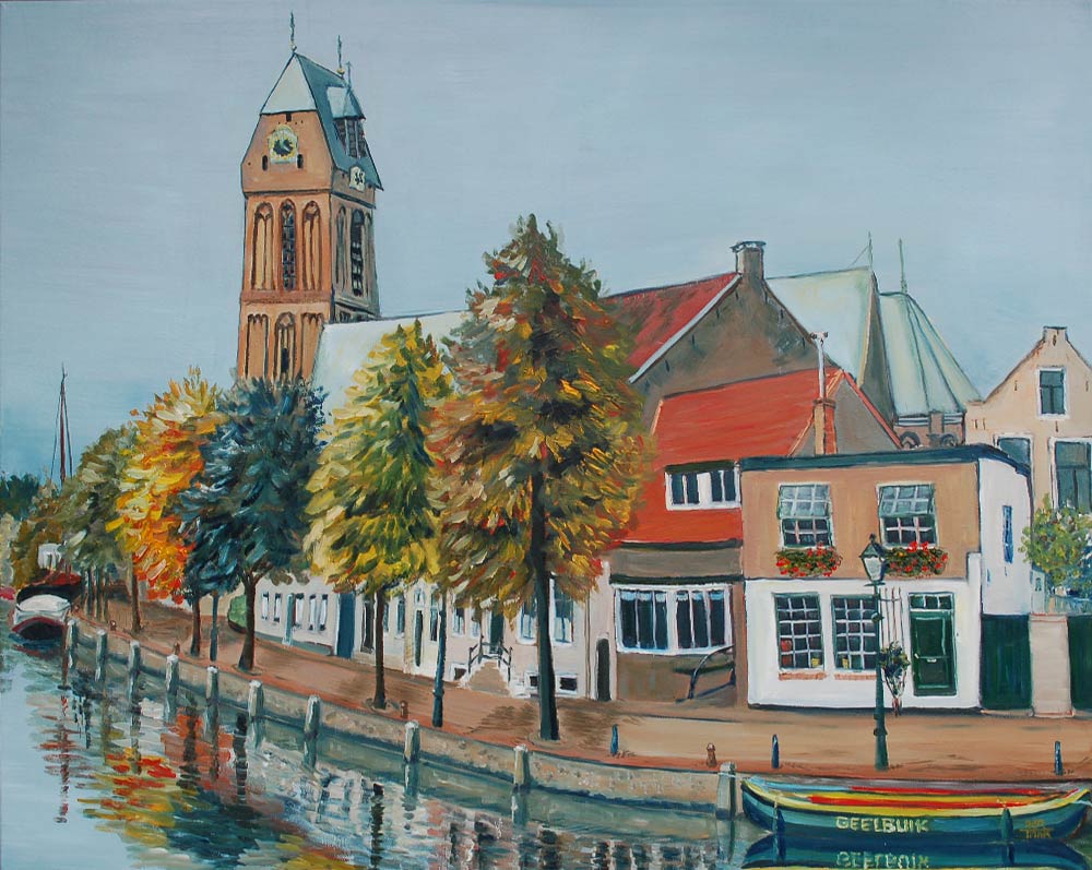 Gezicht vanaf de Cosijnbrug